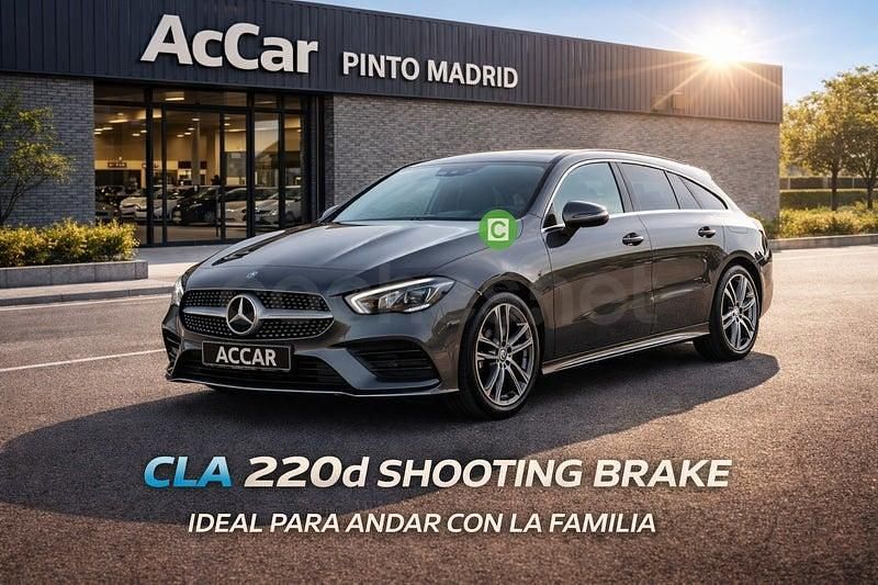 Usado Mercedes CLA220 Shooting Brake 190 CV (139 kW) 2021 Gris / plata Familiar