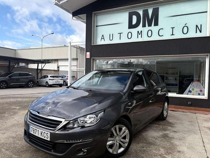 Usado Peugeot 308 Style 99 CV (72 kW) 2017 Gris Utilitario