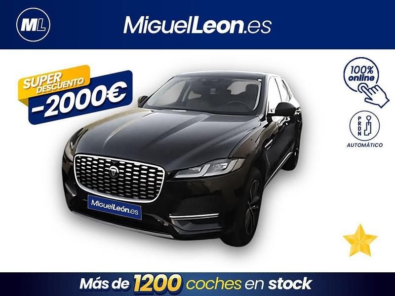 Negro Usado 2021 Jaguar F-Pace SUV | 29.985 € - Imagen 1/1
