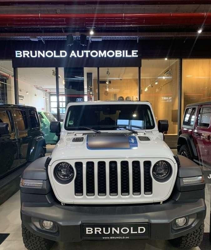 Blanco Usado 2023 Jeep Wrangler Unlimited Rubicon SUV | 64.900 € (Caro) - Imagen 1/4