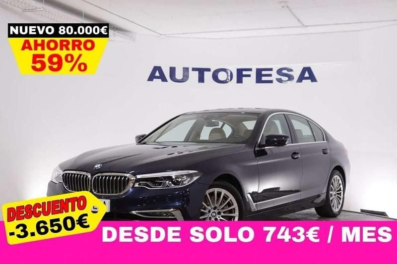 Negro Usado 2018 BMW 540 Luxury Line Berlina | 32.850 € - Imagen 1/4