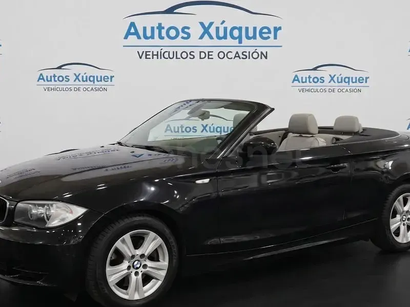 Usado BMW 120 Cabriolet Comfort Edition 177 CV (130 kW) 2009 Negro Descapotable
