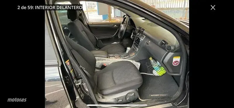 Usado Mercedes 220 Sport Edition 150 CV (110 kW) 2006 Negro Berlina