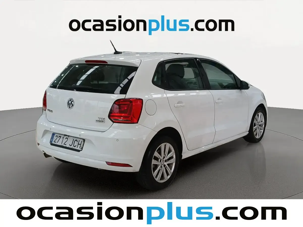 Usado VW Polo Advance 90 CV (66 kW) 2015 Blanco Utilitario