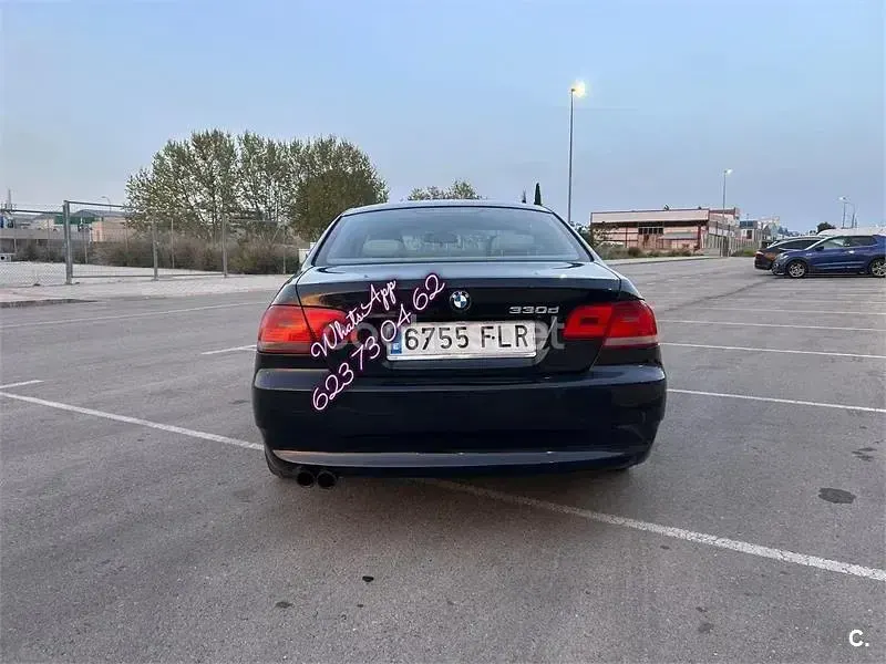 Usado BMW 330 231 CV (169 kW) 2007 Negro Coupe