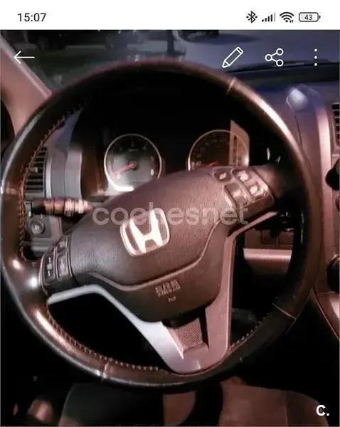 Usado Honda CR-V Elegance 140 CV (102 kW) 2009 Negro SUV