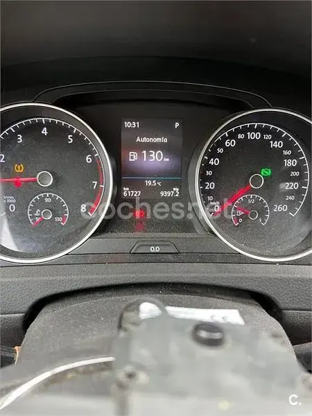 Usado VW Golf VII Advance 125 CV (91 kW) 2017 Negro Berlina