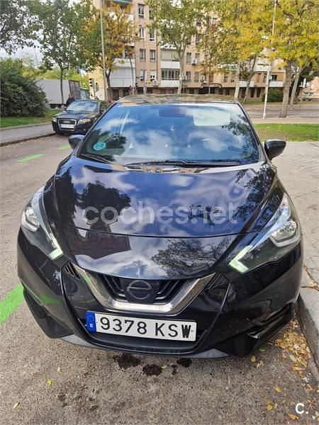 Negro Usado 2019 Nissan Micra N-Connecta Berlina | 12.000 € (Precio justo) - Imagen 1/4
