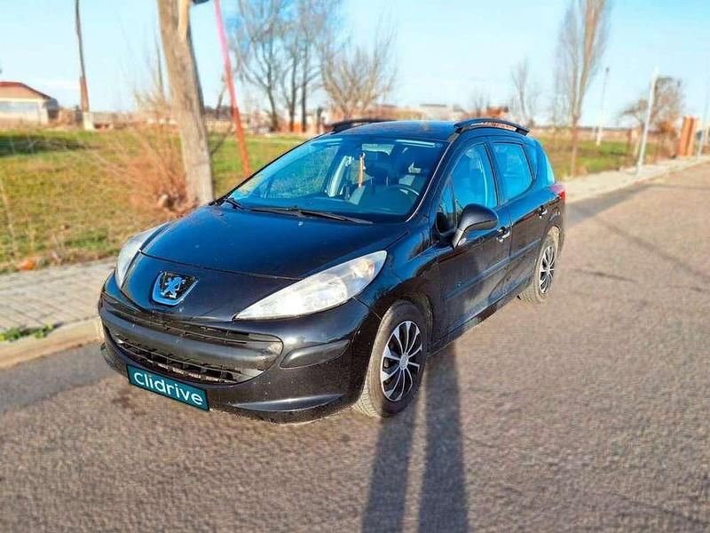 Usado Peugeot 207 95 CV (69 kW) 2008 Negro Familiar