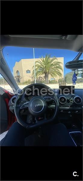 Usado Audi A3 S-Line 150 CV (110 kW) 2015 Rojo Berlina