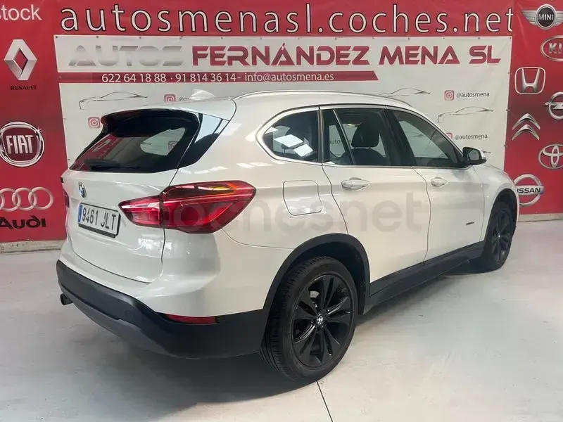 Usado BMW X1 150 CV (110 kW) 2017 Blanco SUV
