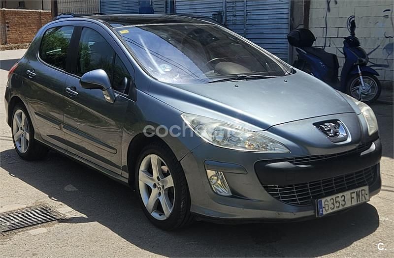 Gris / plata Usado 2007 Peugeot 308 Premium Berlina | 3800 € (Super precio) - Imagen 1/4