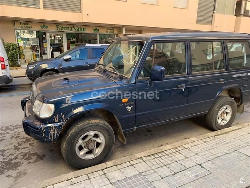 Usado Galloper Exceed 105 CV (77 kW) 2001 Azul SUV