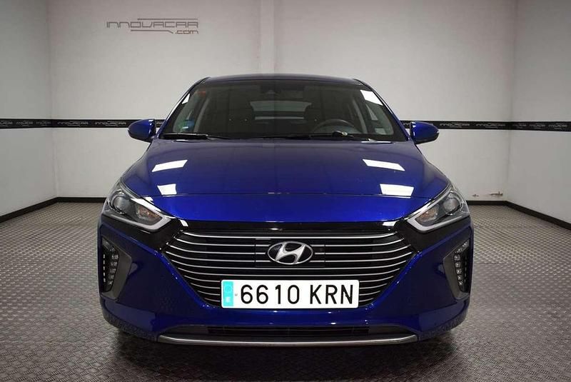 Usado Hyundai Ioniq Style 140 CV (102 kW) 2018 Azul Utilitario