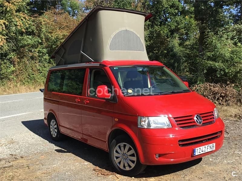 Rojo Usado 2008 VW California Trendline Van | 24.000 € - Imagen 1/4