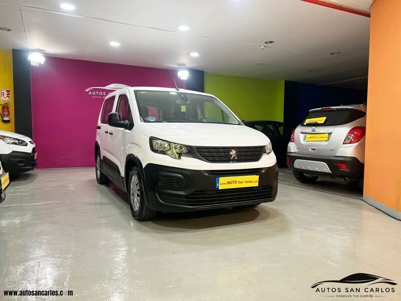 Blanco Usado 2020 Peugeot Rifter Access Monovolumen | 11.990 € (Precio justo) - Imagen 1/4