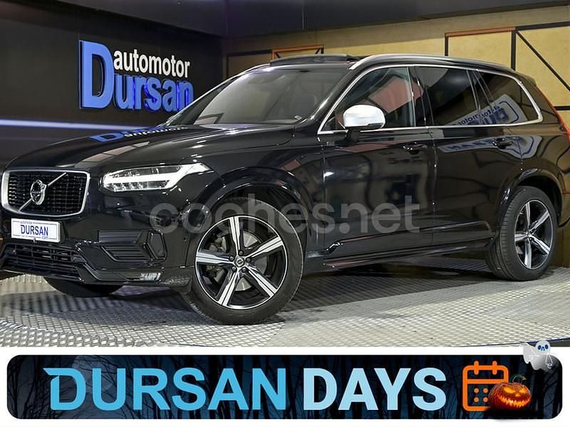 Negro Usado 2017 Volvo XC90 R-Design SUV | 35.990 € (Un poco caro) - Imagen 1/4