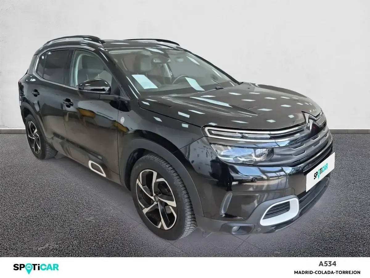 Usado Citroën C5 Aircross 131 CV (96 kW) 2021 Negro SUV
