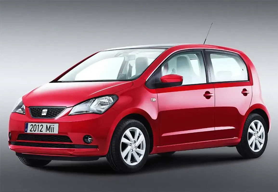 Usado Seat Mii Style 68 CV (50 kW) 2019 Rojo Utilitario