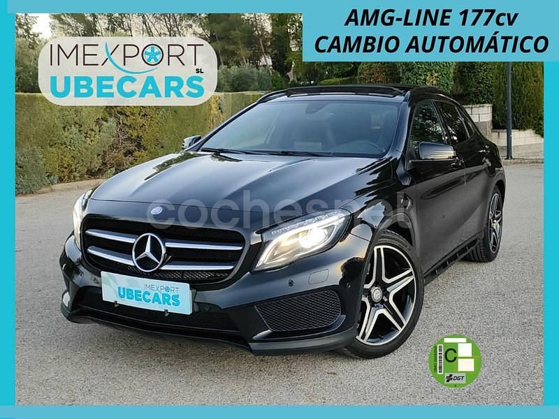 Negro Usado 2016 Mercedes GLA220 AMG line SUV | 19.500 € (Precio justo) - Imagen 1/4