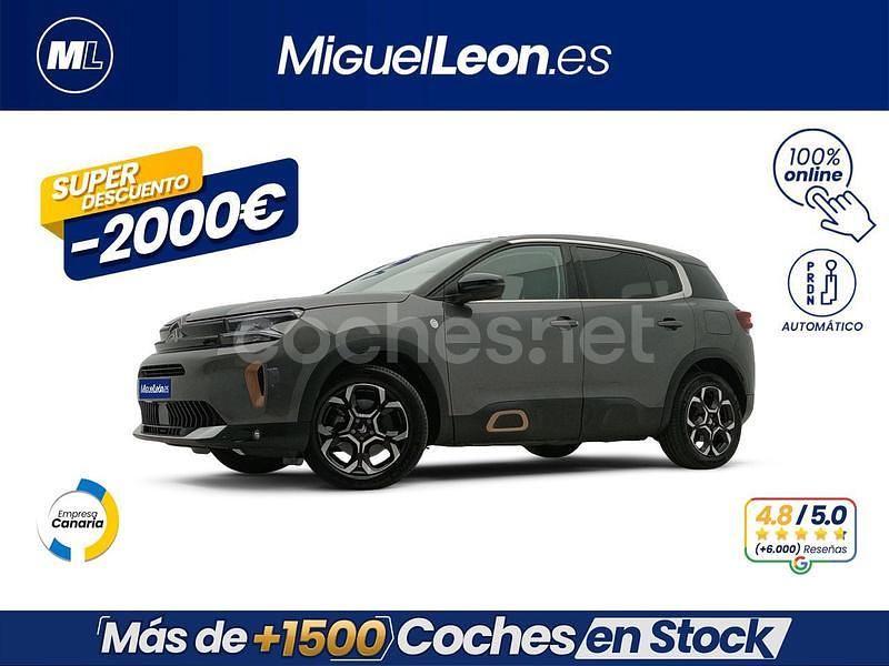Gris / plata Usado 2023 Citroën C5 Aircross SUV | 26.985 € (Un poco caro) - Imagen 1/3