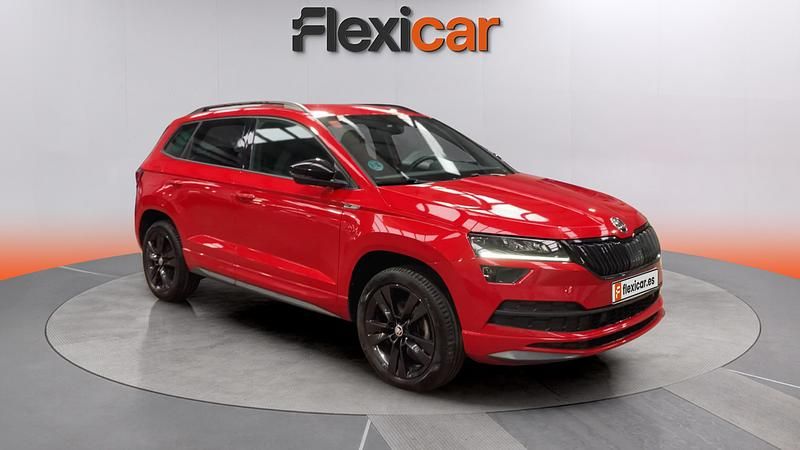 Usado Skoda Karoq 150 CV (110 kW) 2021 Rojo SUV