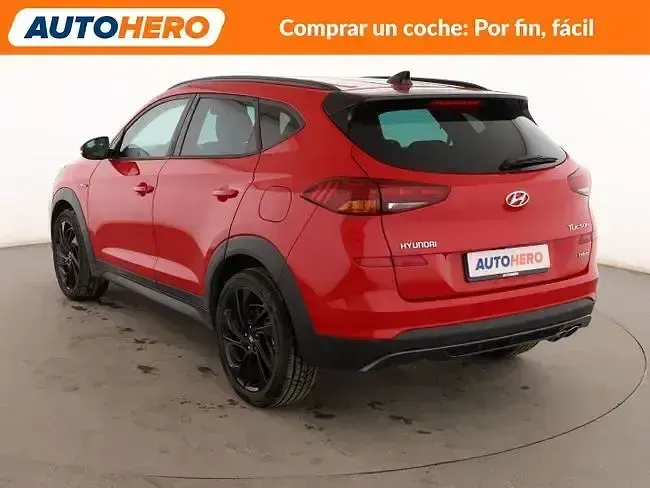 Usado Hyundai Tucson N Line 136 CV (100 kW) 2019 Rojo SUV