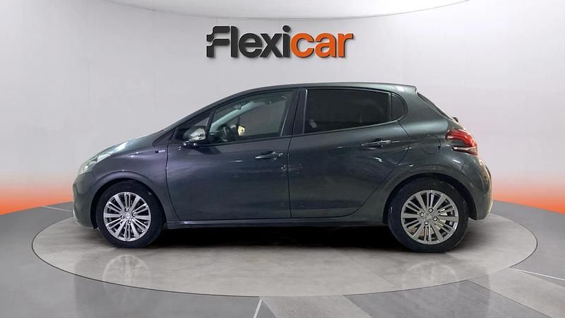 Usado Peugeot 208 Style 75 CV (55 kW) 2016 Gris Utilitario