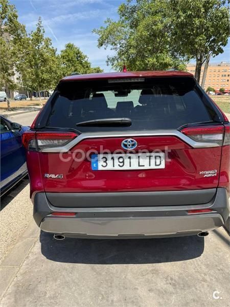 Granate Usado 2021 Toyota RAV4 Hybrid Luxury SUV | 32.990 € (Precio justo) - Imagen 1/4