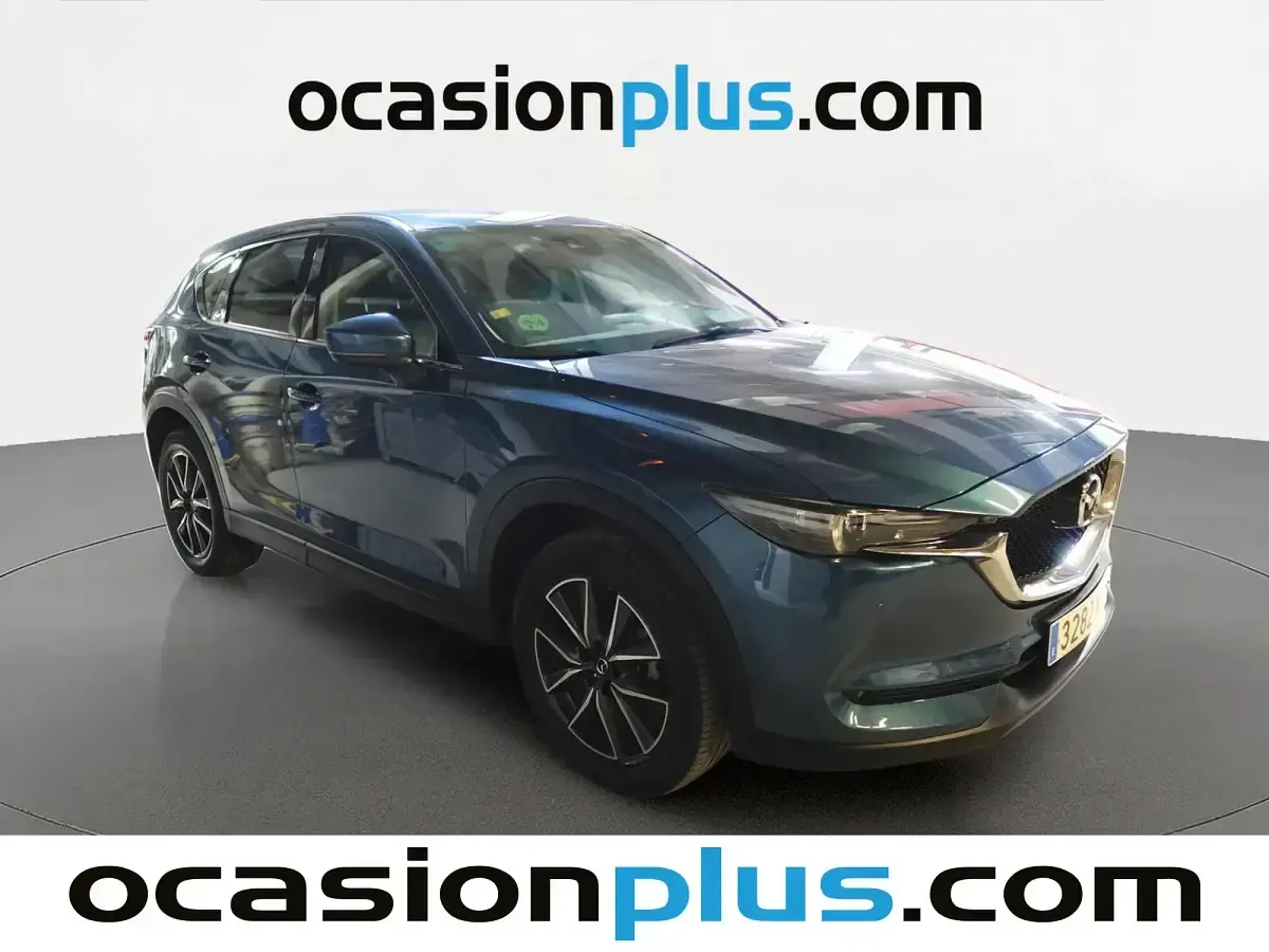 Usado Mazda CX-5 150 CV (110 kW) 2018 Azul SUV