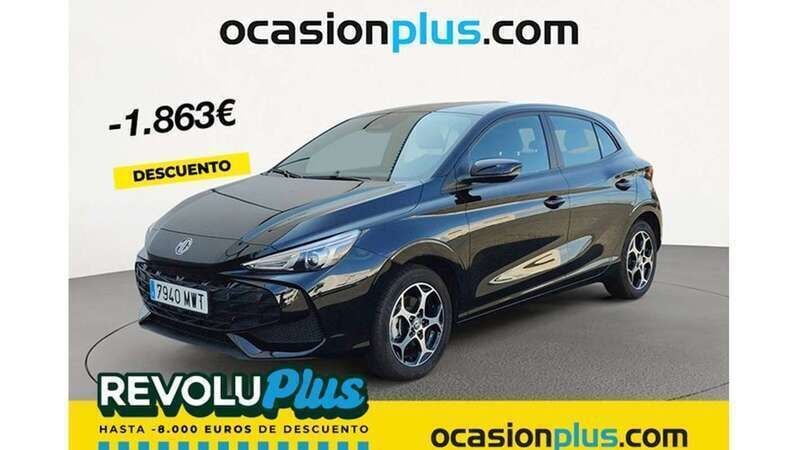 Negro Usado 2024 MG MG3 Comfort Utilitario | 16.228 € (Buen precio) - Imagen 1/4