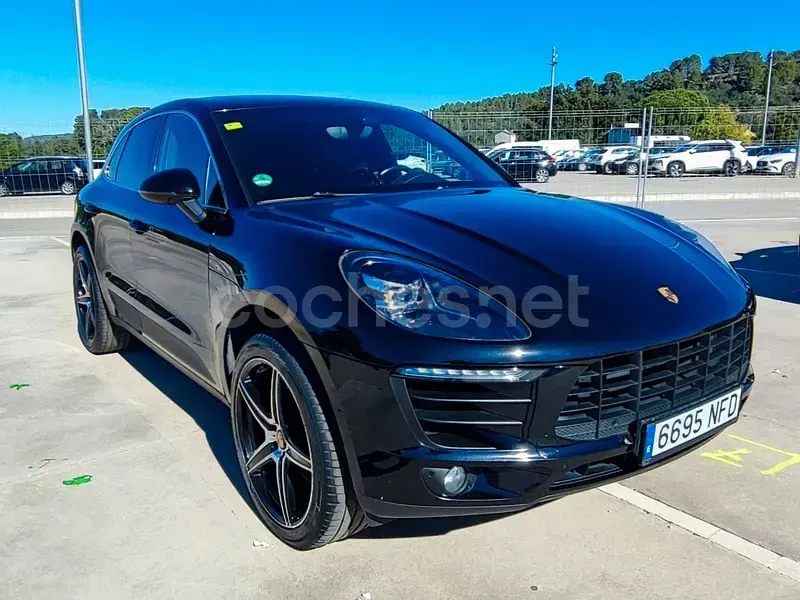 Usado Porsche Macan S Diesel 258 CV (189 kW) 2015 Negro SUV