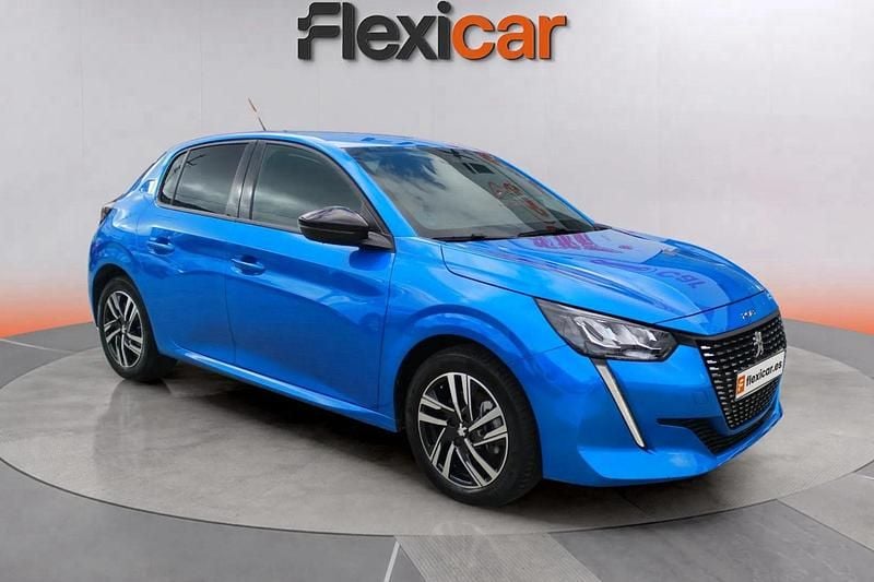 Usado Peugeot 208 Active 102 CV (75 kW) 2022 Azul Utilitario