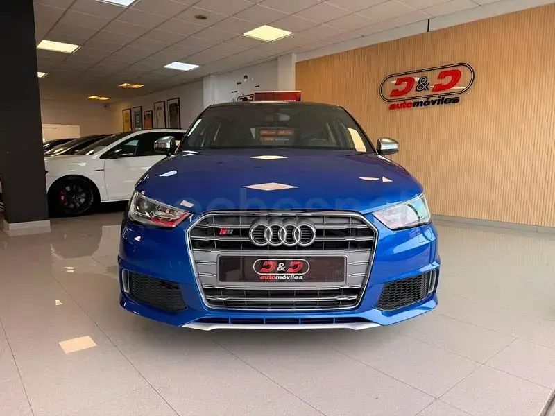 Usado Audi S1 Sportback Premium 231 CV (169 kW) 2016 Azul Utilitario