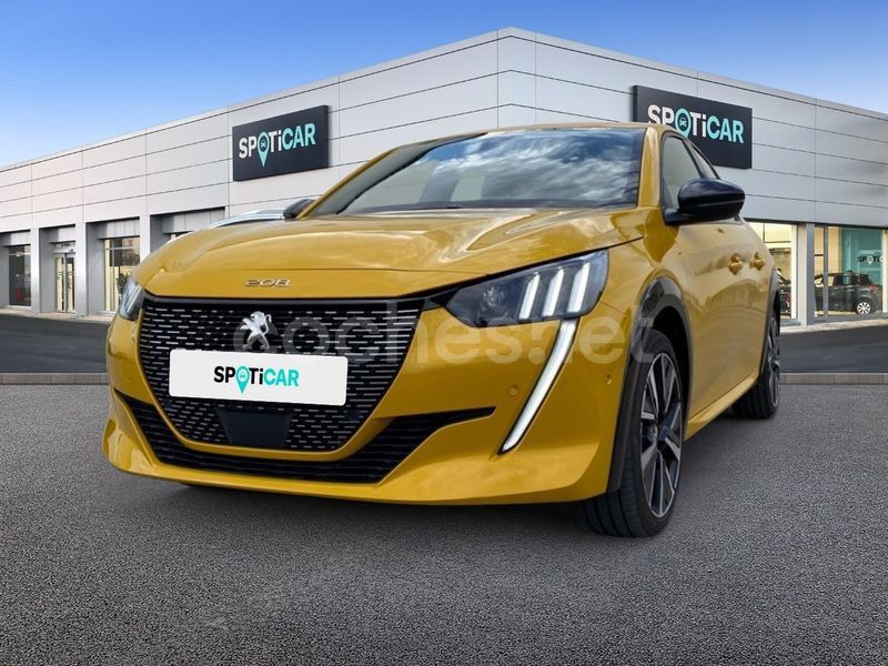 Dorado Usado 2020 Peugeot 208 GT-line Utilitario | 16.490 € (Un poco caro) - Imagen 1/4