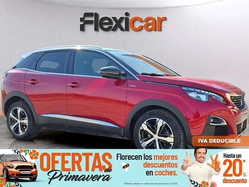 Usado Peugeot 3008 GT-line 131 CV (96 kW) 2020 Rojo SUV