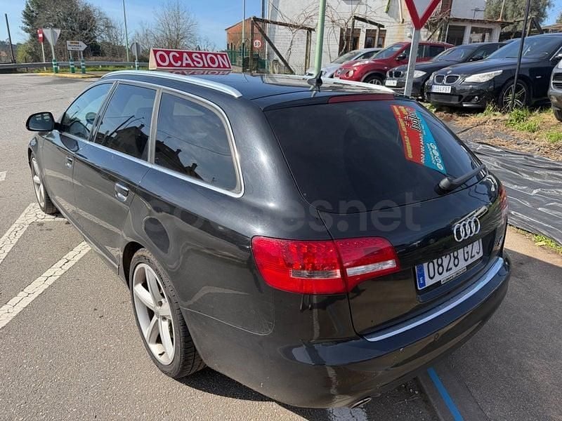 Usado Audi A6 S-Line 190 CV (139 kW) 2011 Negro Familiar