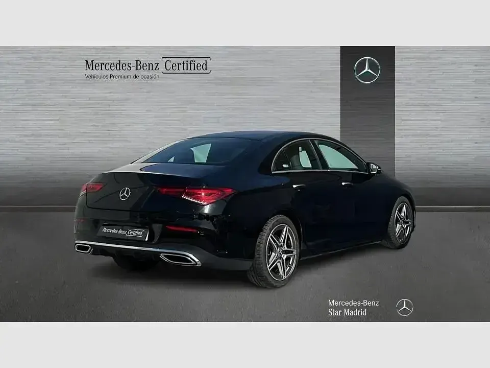 Usado Mercedes CLA200 AMG line 163 CV (119 kW) 2020 Nachtschwarz  unilack Berlina