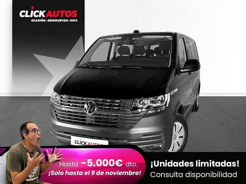 Negro Usado 2023 VW Caravelle Monovolumen | 30.850 € (Precio justo) - Imagen 1/4