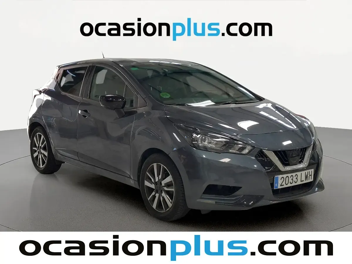 Usado Nissan Micra 92 CV (67 kW) 2022 Gris Utilitario