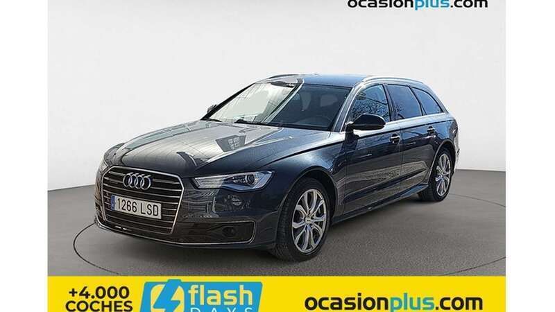 Azul Usado 2015 Audi A6 Familiar | 23.900 € (Precio justo) - Imagen 1/4