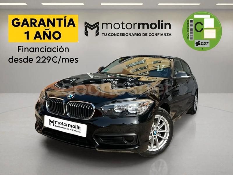Negro Usado 2018 BMW 116 Utilitario | 15.490 € (Super precio) - Imagen 1/4