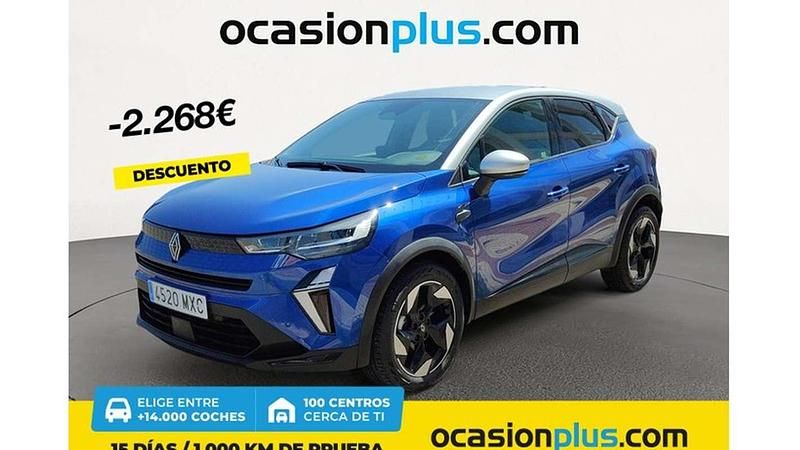 Azul Usado 2024 Renault Captur Techno SUV | 21.156 € (Precio justo) - Imagen 1/1