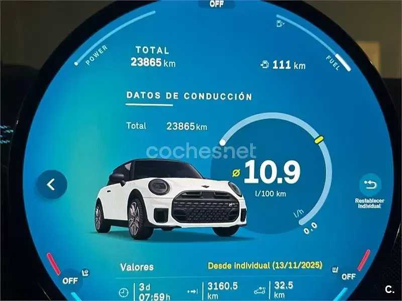 Usado Mini Cooper S 204 CV (150 kW) 2024 Blanco Utilitario
