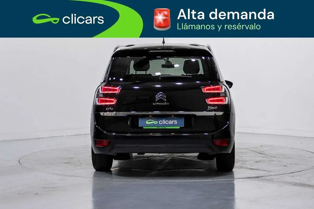 Usado Citroën Grand C4 Picasso Feel 120 CV (88 kW) 2017 Negro Monovolumen