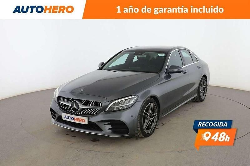 Gris Usado 2019 Mercedes C200 AMG line Berlina | 26.399 € (Caro) - Imagen 1/3