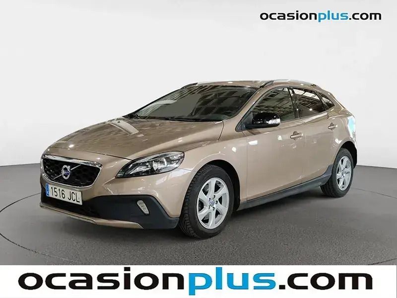 Marrón Usado 2015 Volvo V40 CC Kinetic Familiar | 12.450 € (Precio justo) - Imagen 1/4