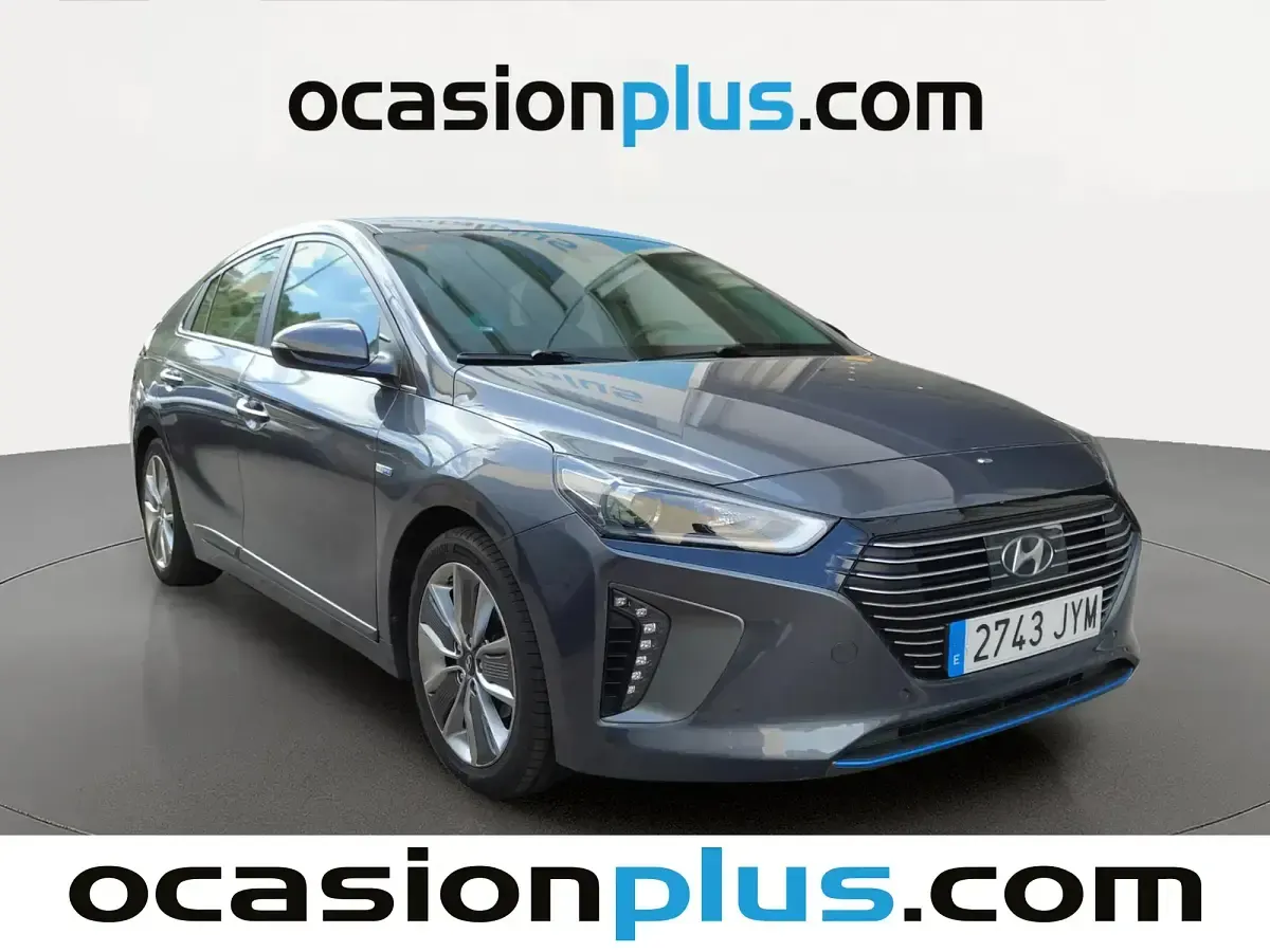 Usado Hyundai Ioniq Style 141 CV (103 kW) 2017 Gris Utilitario
