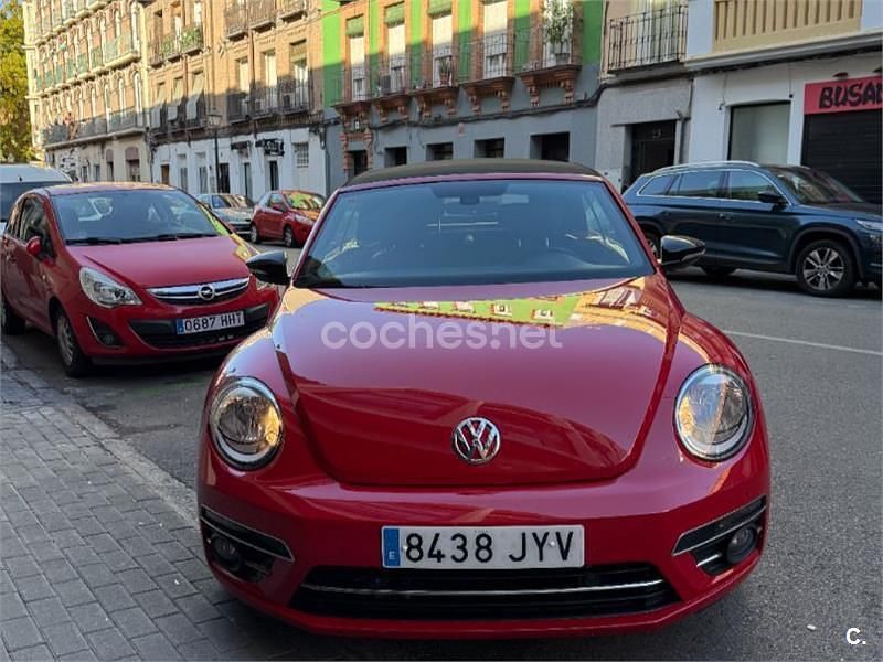 Rojo Usado 2017 VW Beetle Design Descapotable | 17.600 € (Precio justo) - Imagen 1/4