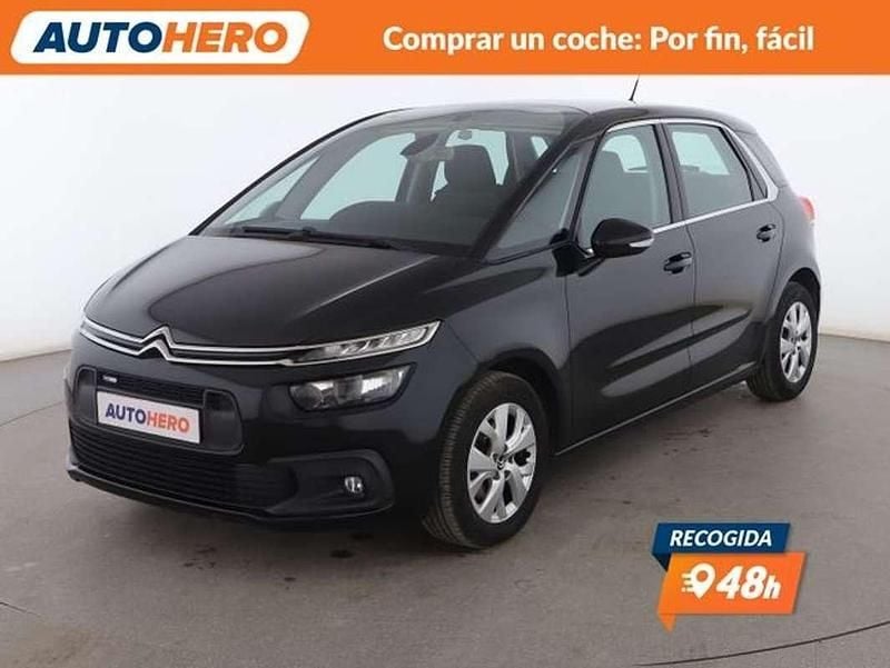 Usado Citroën C4 Exclusive 131 CV (96 kW) 2017 Negro Utilitario